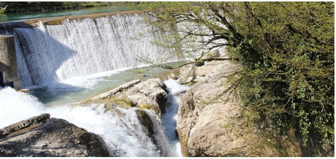 The Toba Waterfall and the Caves