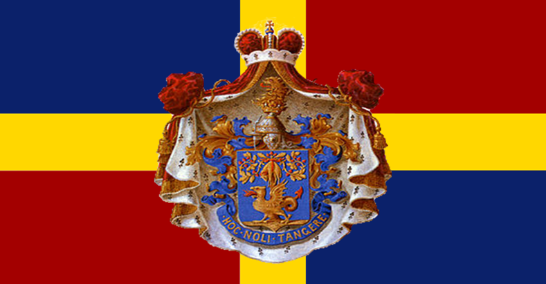 Coat of arms of the House of Dadiani on the flag