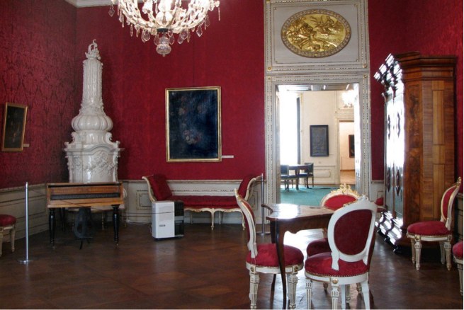 Inside the palace of the Dadiani princes