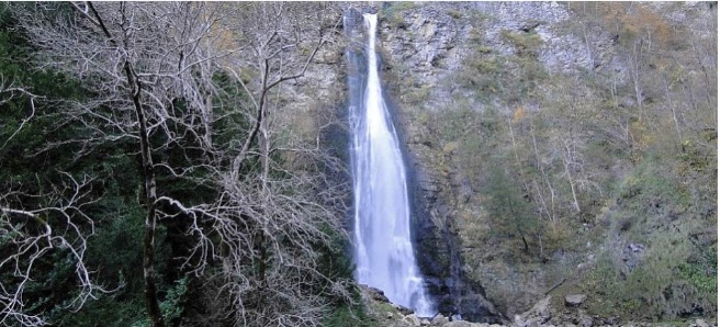 The Toba Waterfall and the Caves